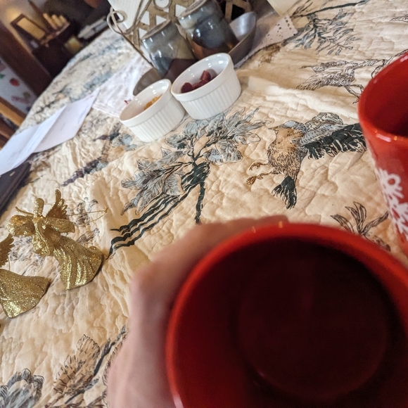 Waechtersbach Germany Holiday Christmas Snowflake Santa Mugs - Picture 8 of 9